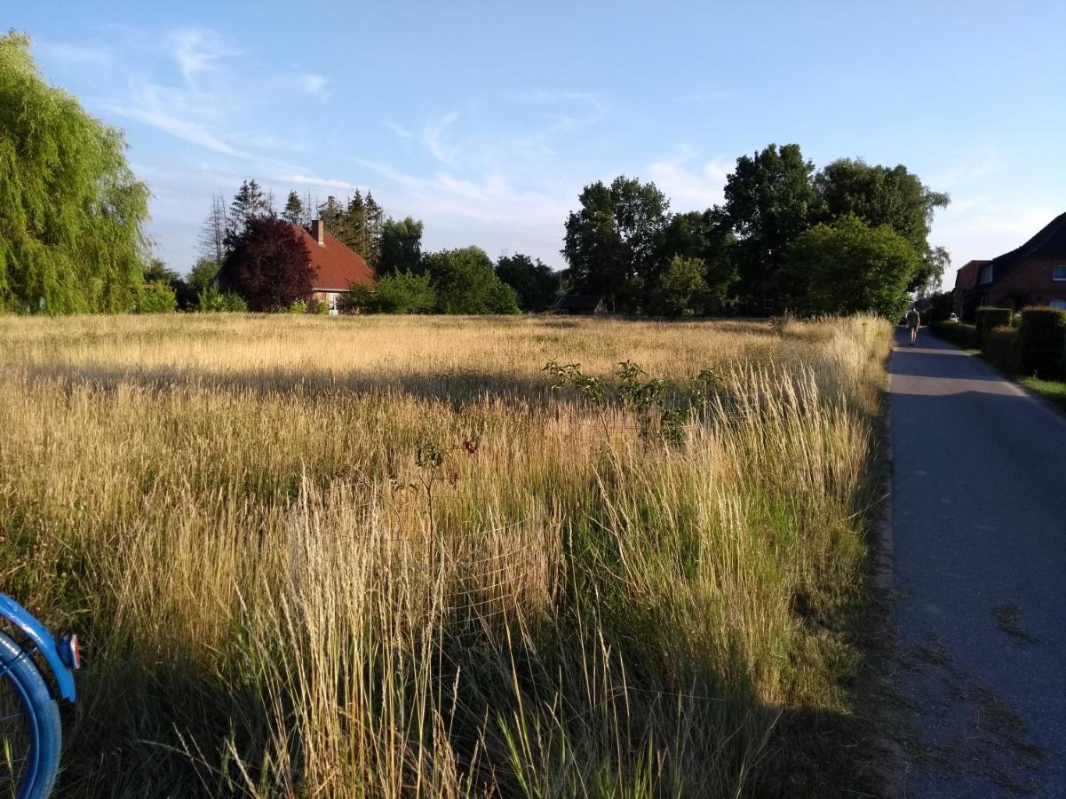 Huette Kroetenhof, Radfahrer Uebernachtung Barforde エクステリア 写真